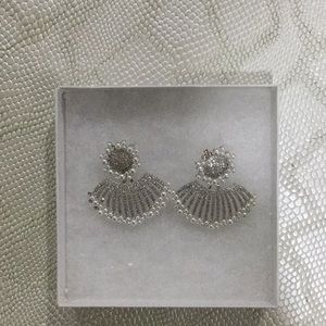 Pearl sterling silver earrings